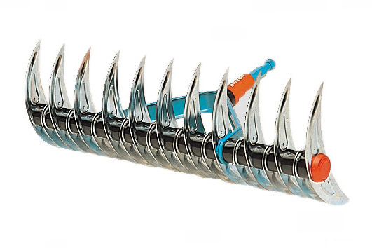 Gardena Combi System verticuteerhark zonder steel