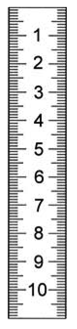 Liniaal RVS 300x18x0.5mm Type AA