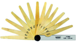 Voelermaat Vernikkeld 13dlg 0.05-1.00mm