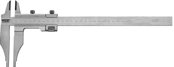 Werkplaatsschuifmaat RVS 300mm gelaserd DIN 862