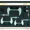 Buitenschroefmaat set 0-100mm gelaserd DIN 863