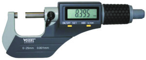 Buitenschroefmaat 0-25mm digitaal IP40 DIN 863