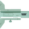 Lasnaadmeter RVS 0-20 mm gelaserd