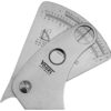 Lashoekmeter RVS 0.1 mm gelaserd