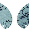 Lasnaadmeter sjabloon 62.70 x 29.80 x 1.00 mm