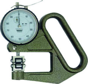 Diktemeter met rol 0-5mm