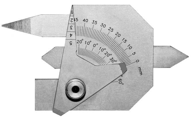 Lasnaadmeter 0 - 45 mm