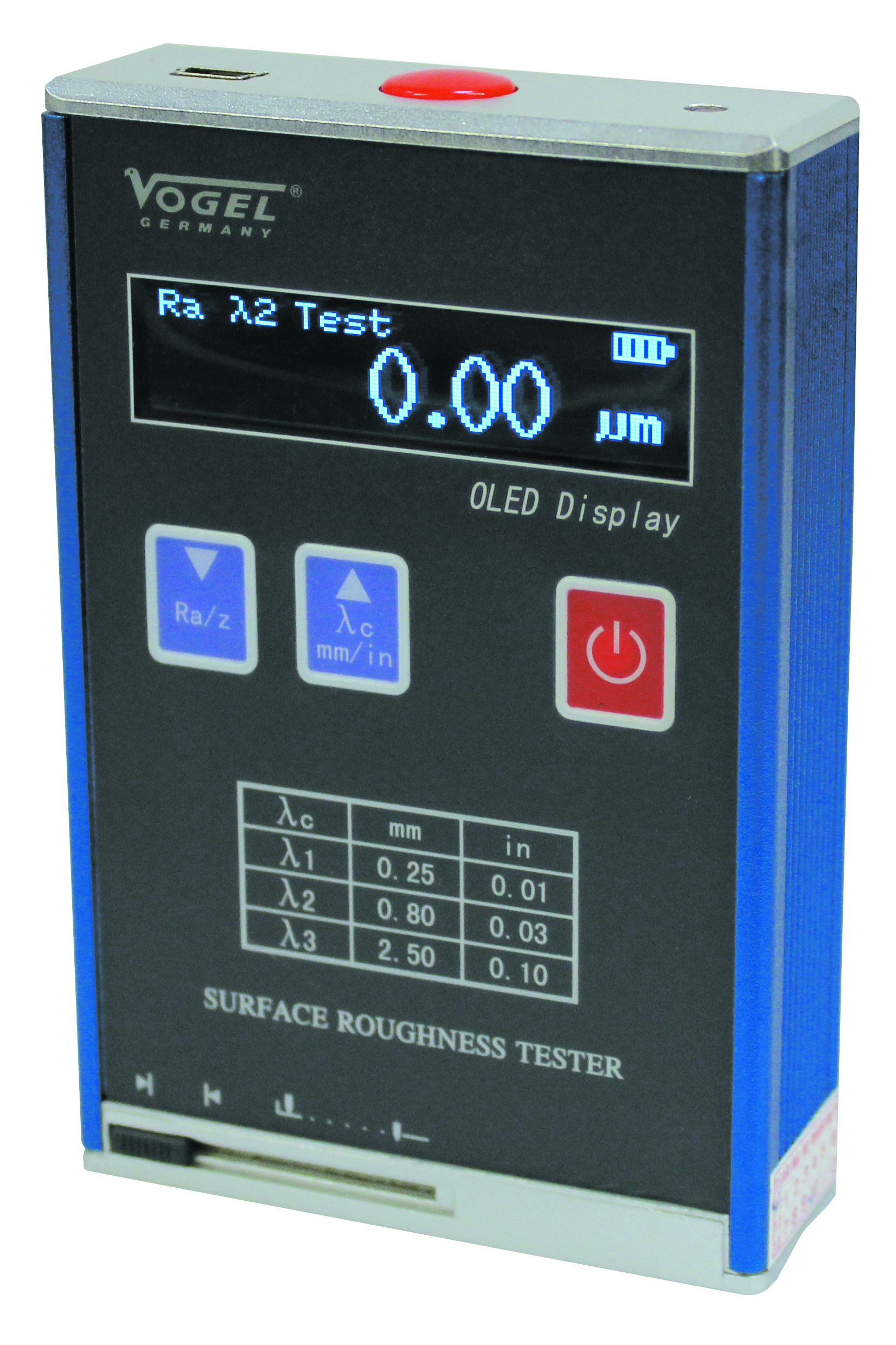 Ruwheidsmeter digitaal universeel