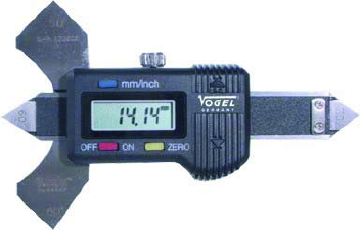 Lasnaadmeter digitaal RVS 0-20 mm / 0-0.8 inch