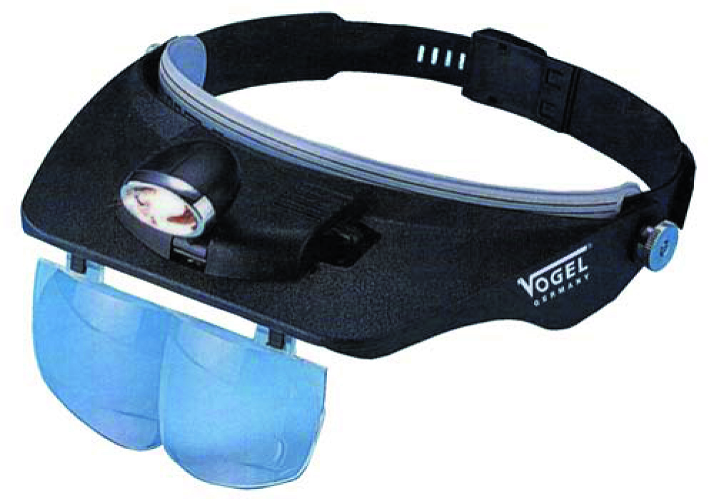 Loep met hoofdband + LED verlichting