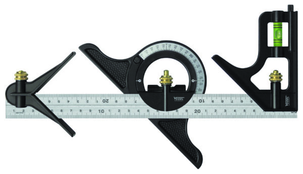 Winkelhaak kombi RVS 300mm /12 inch