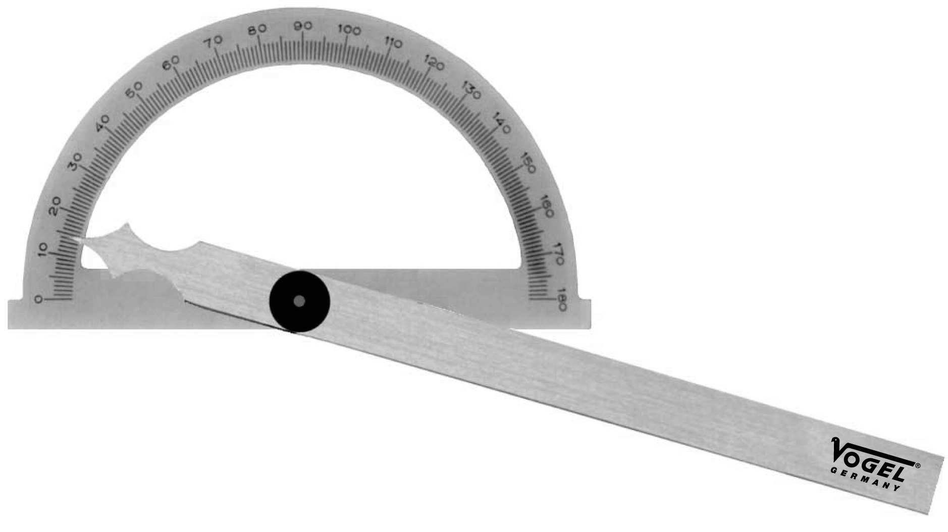 Gradenboog R120-B 80mm Verchroomd + Gelaserd