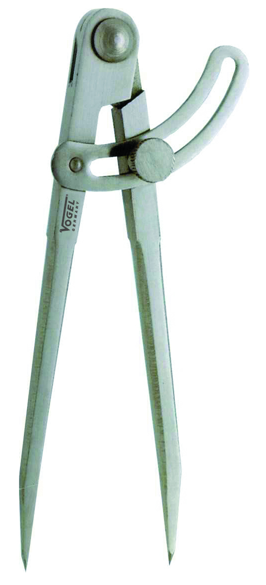 Steekpasser stelboog 150mm DIN 6486