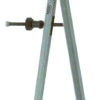 Voetjespasser veer 150mm staal DIN 6486